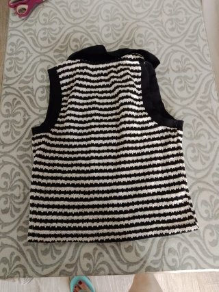 Camiseta sin mangas rayas Stradivarius