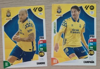 Cartas Adrenalyn Las Palmas 24-25