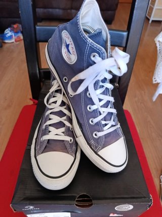 Zapatillas Converse Altas Azul Marino
