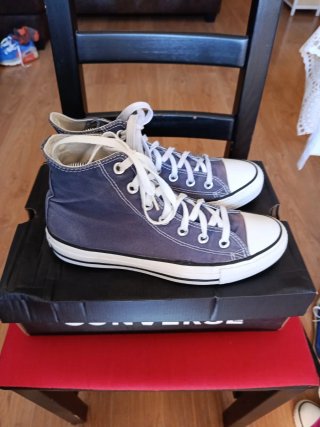 Zapatillas Converse Altas Azul Marino