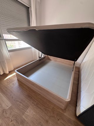 Canapé abatible madera 150x190