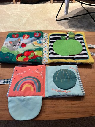 Libros con texturas para bebes