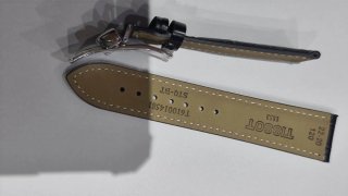 Correa Tissot Piel 22mm Negra