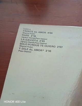 Vinilo María Jiménez - Frente al Amor