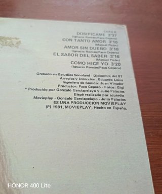 Vinilo María Jiménez - Frente al Amor