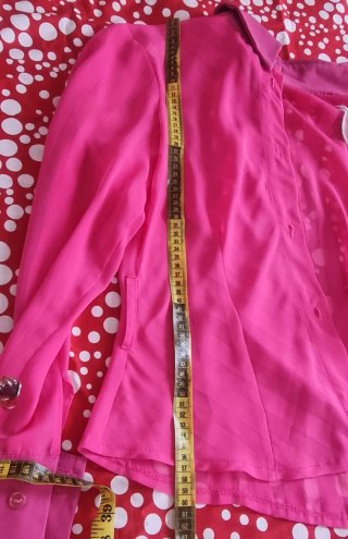 Camisa fuscia de mujer M