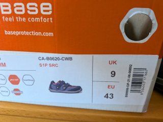 Zapatos de seguridad Base talla 43