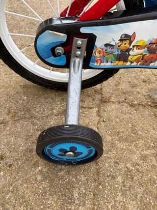 Bicicleta para niños de la patrulla canina
