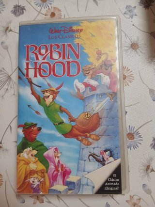 Lote 6 Películas VHS Disney Clásicos