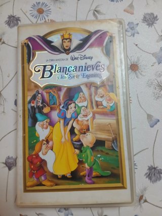 Lote 6 Películas VHS Disney Clásicos