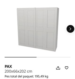 Armario modular PAX Ikea