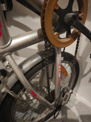 Bicicleta plegable aluminio JETT