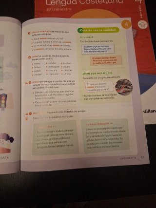 Lengua Castellana y Literatura, 4 Primaria, Moc...