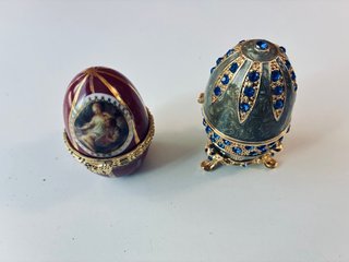 Cajitas Huevo Decorativas