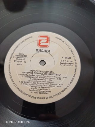 Vinilo Chiquetete - Aprende a Soñar
