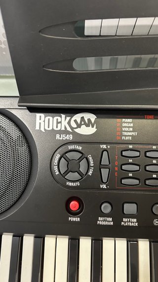 Teclado musical Rock Jam RJ549 49 teclas