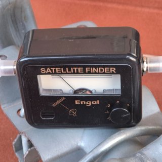 Kit Antena Parabólica Engel+ Soporte + Localizador