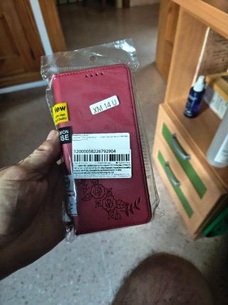 Funda Xiaomi 14 U Rojo Flores.