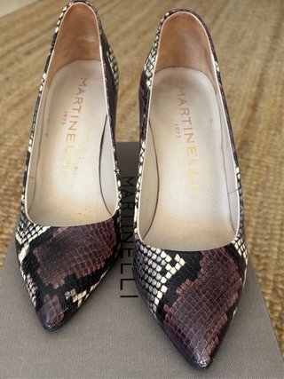 Zapatos de salón Martinelli serpiente