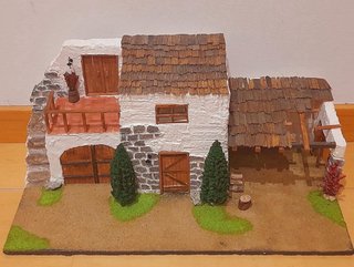 Pesebre artesanal