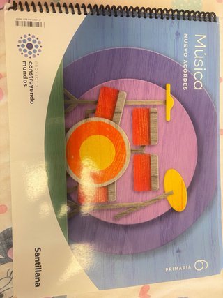 Libro Música 6º Primaria Santillana