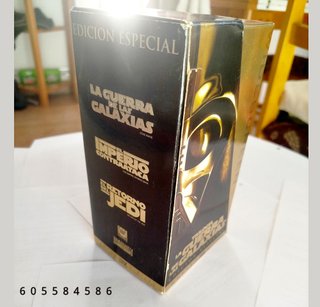 Trilogía VHS Guerra de las Galaxias Edición Especi