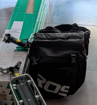 Porta equipaje Topeak + alforja