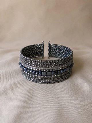Braccialetto con Pietre Ematite