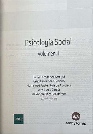 Psicología social: (XXI, 328 p.)