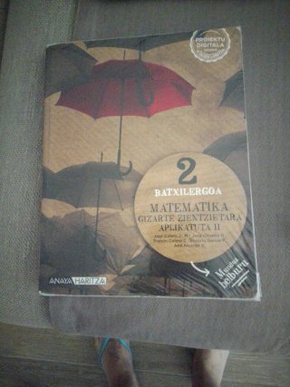 Libro texto 2°bachiller
