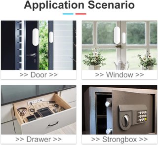 Qnect QN-WDS01 Sensor Puerta/Ventana Wi-Fi