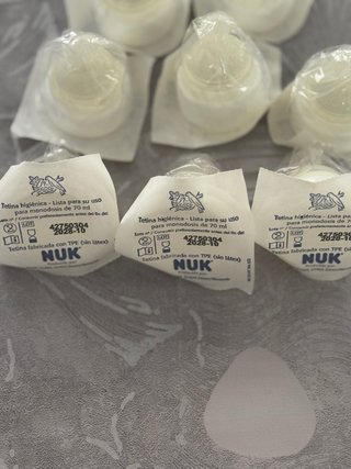 Lote 10 Tetinas Higiénicas NUK TPE