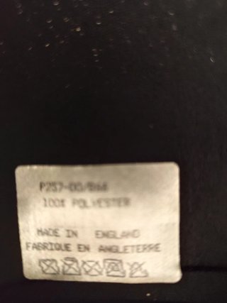 Sombrero negro elegante mujer