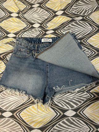 Falda-pantalón vaquera Pull&Bear Talla XS