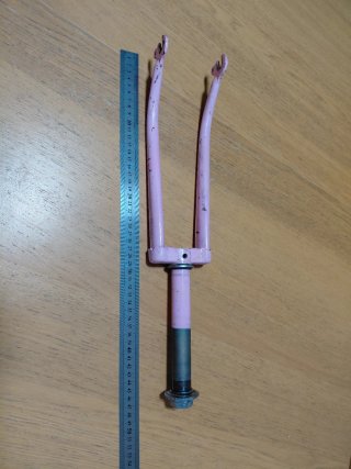 Horquilla Bicicleta G.A.C. Rosa