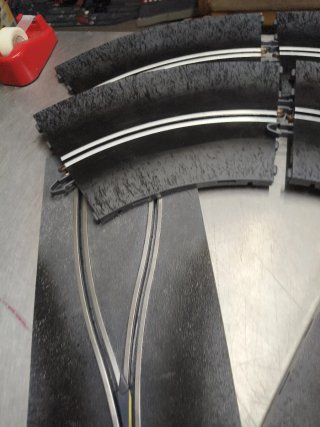 Scalextric Curva Chicane Digital deslizante