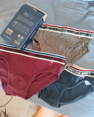 Pack 3 slips UNCO Talla M sin estrenar