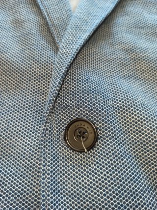 Giacca Zara Man Blu Taglia 46