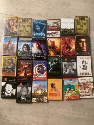 Lote Películas DVD Variadas, 24 unidades