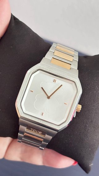 Reloj Tous D-Bear Acero Bicolor plateado/oro rosa