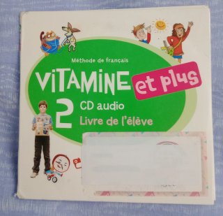 Libro Francés Vitamine et plus 2 + CDs