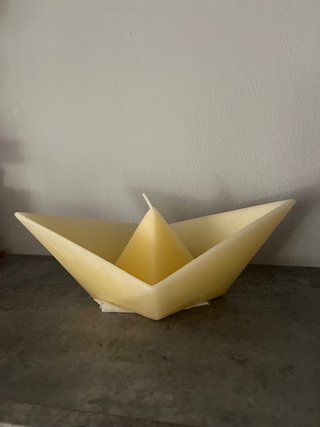 Vela decorativa barco