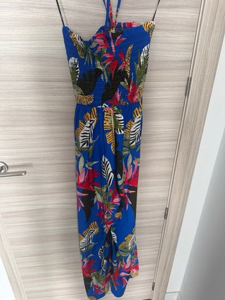 Mono largo Desigual estampado tropical Nuevo