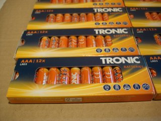 10 PACKS DE PILAS 12 ALCALINAS AAA MICRO 1,5 V
