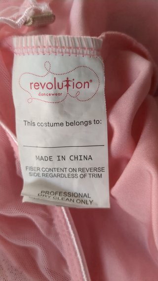 REVOLUTION - Vestido de Danza para Niña