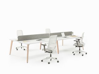 Banco de oficina 4 puestos TIMBER