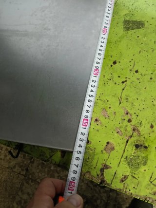 Estantería Acero Inox 80x45cm