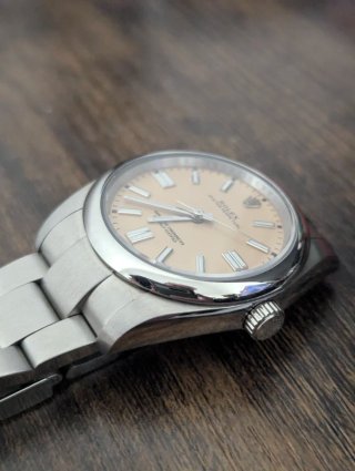 Rolex Oyster Perpetual Marrón 36mm