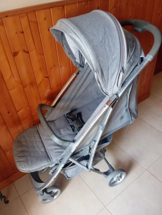 Carrito bebé Boop gris