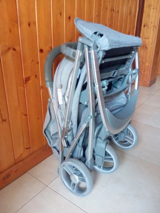 Carrito bebé Boop gris